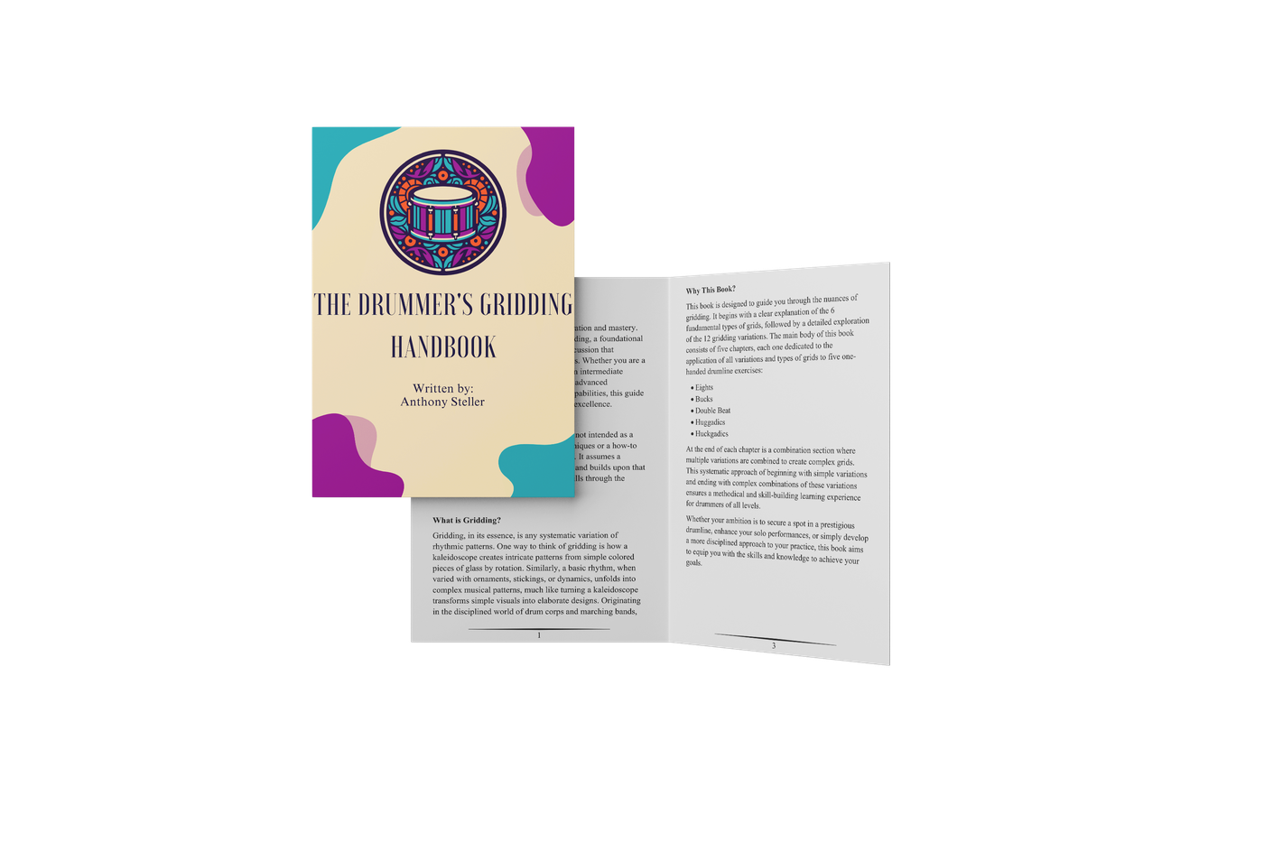 Inside spread of the handbook